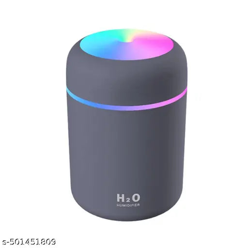 CLEMATIS Humidifier for Room Moisture, Diffuser for Home, Mist Maker, Cool Mist Humidifier, Small Quiet Humidifier, Ultrasonic Essential Oil Diffuser Electric (Multicolour)
